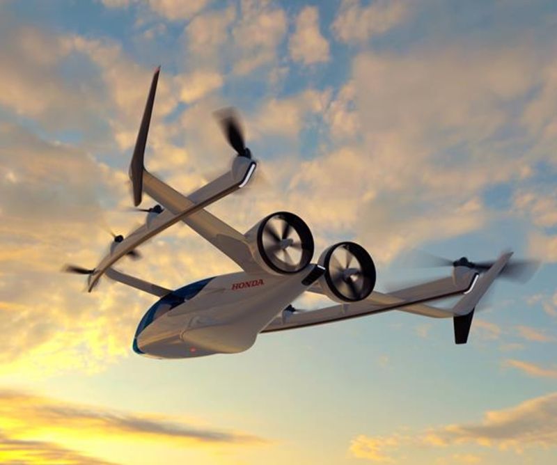 Honda eVTOL Ambitions: Mimpi Mobil Terbang dan Integrasi dengan Transportasi Publik